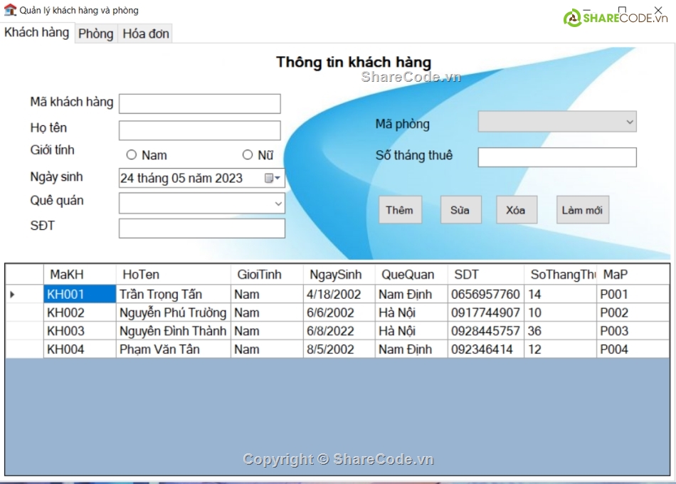 Code quản lý nhà trọ,quản lý nhà trọ visual c#,quản lý nhà trọ,quản lý nhà trọ C#,Code C# quản lý nhà trọ,Code quản lý nhà trọ C#